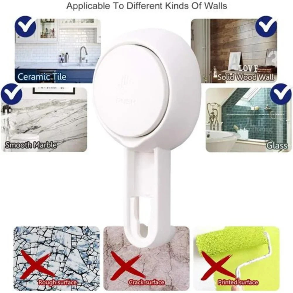 Shower Caddy Suction Cup Shower Shelf Suction Shower Basket Removable Powerful